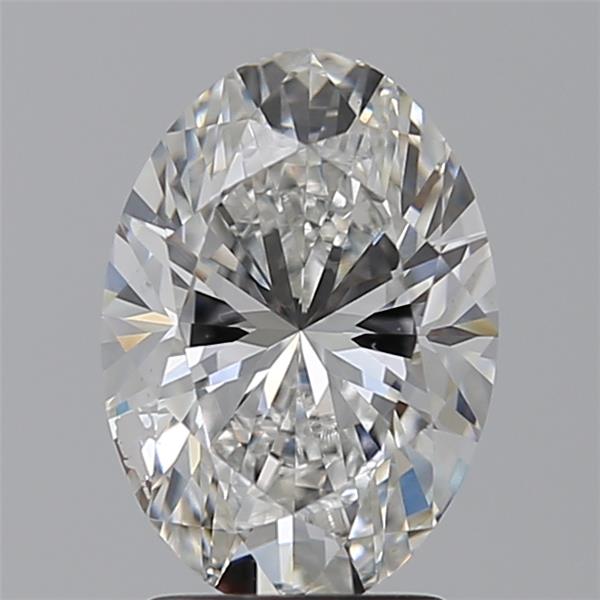 2.50 ct. oval Lab Grown Diamond front image