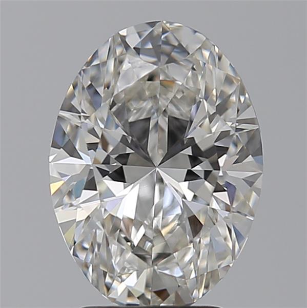 3.01 ct. oval Lab Grown Diamond front image