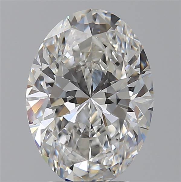 3.05 ct. oval Lab Grown Diamond front image