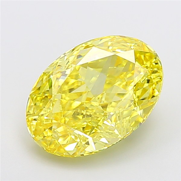 5.05 ct. oval Lab Grown Diamond front image