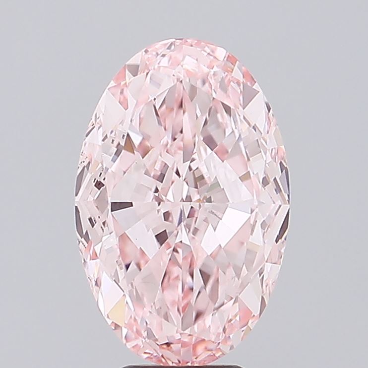5.06 ct. oval Lab Grown Diamond front image