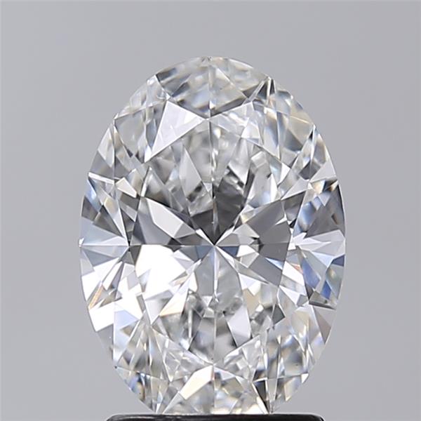 2.02 ct. oval Lab Grown Diamond front image