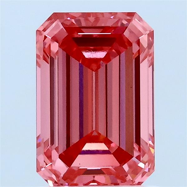 1.55 ct. emerald Lab Grown Diamond front image