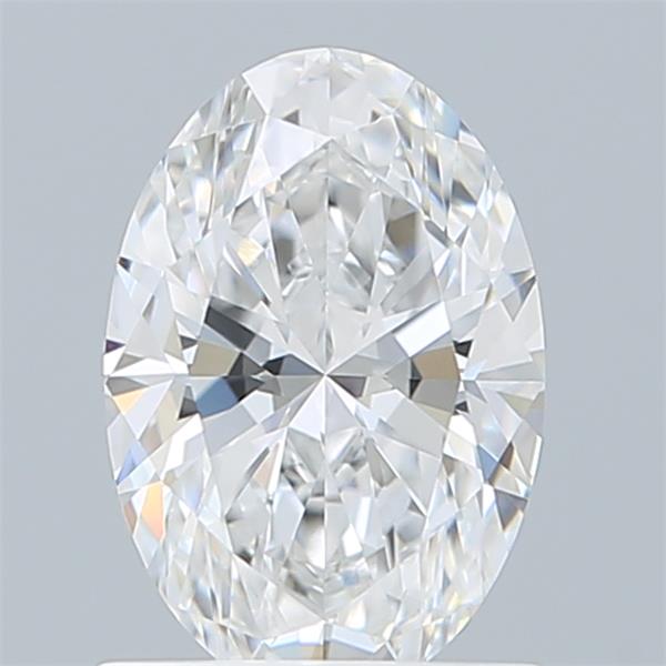 1.10 ct. oval Lab Grown Diamond front image