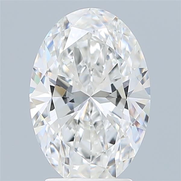 3.07 ct. oval Lab Grown Diamond front image