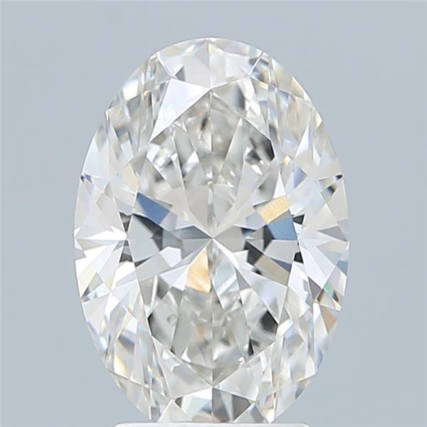3.19 ct. oval Lab Grown Diamond front image
