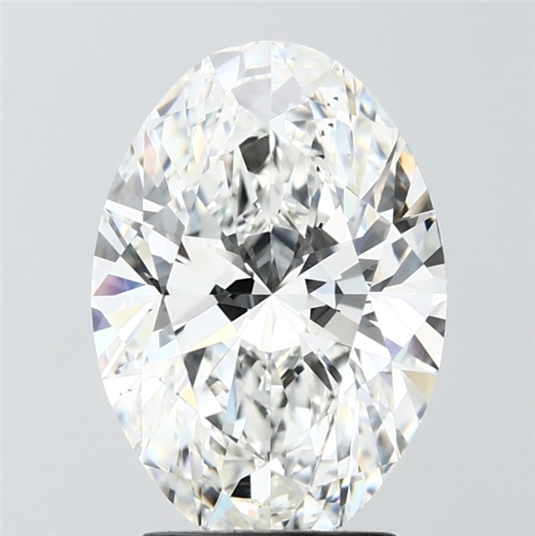 3.02 ct. oval Lab Grown Diamond front image