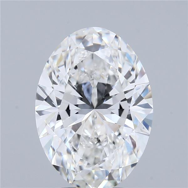 3.05 ct. oval Lab Grown Diamond front image