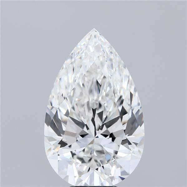 8.06 ct. pear Lab Grown Diamond front image