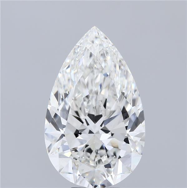 8.06 ct. pear Lab Grown Diamond front image