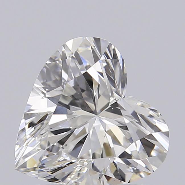 1 carat f VVS2 EX Cut IGI heart diamond