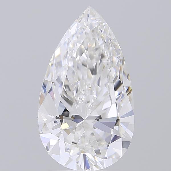 3.01 carat e VS1 EX Cut IGI pear diamond