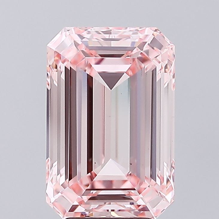 5.04 ct. emerald Lab Grown Diamond front image