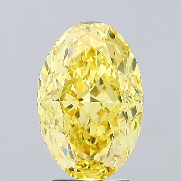 4.06 ct. oval Lab Grown Diamond front image