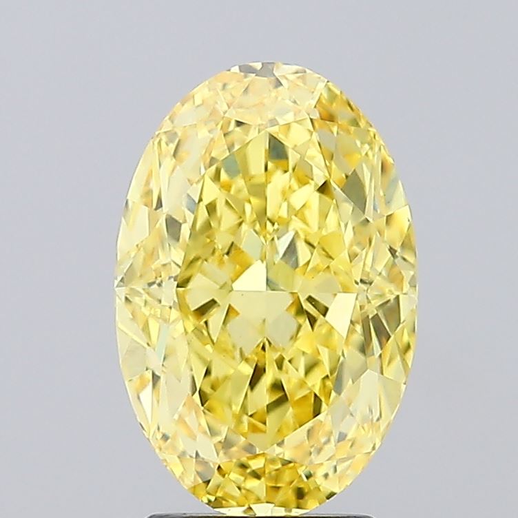 4.07 ct. oval Lab Grown Diamond front image