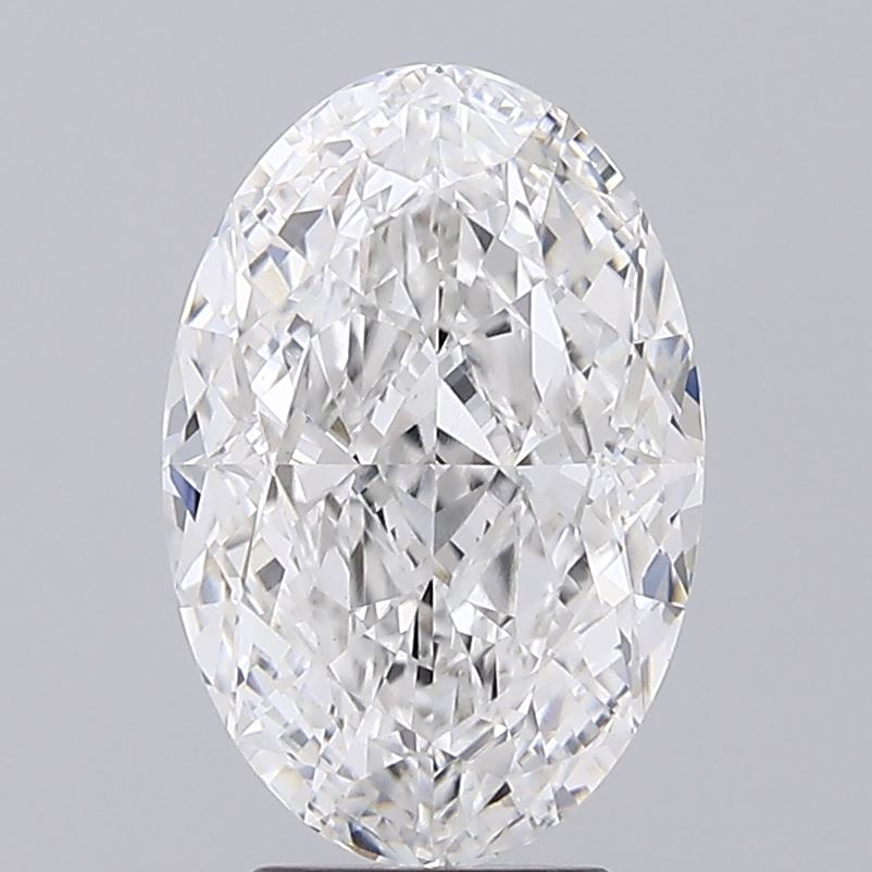 5.06 ct. oval Lab Grown Diamond front image
