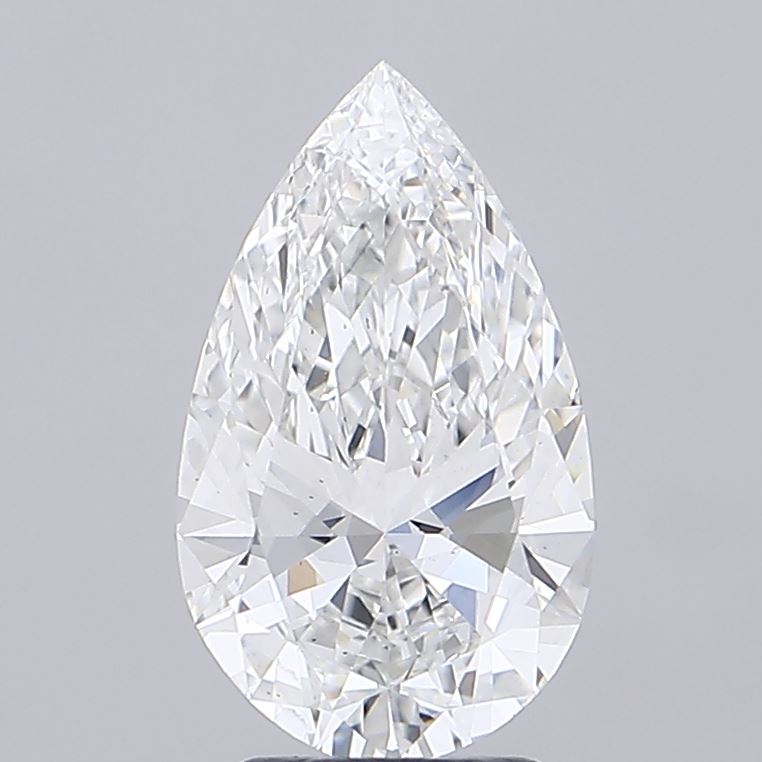 3.02 carat e VS2 EX Cut IGI pear diamond