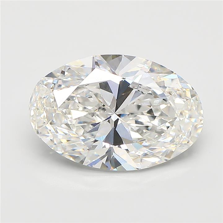5.02 ct. oval Lab Grown Diamond front image