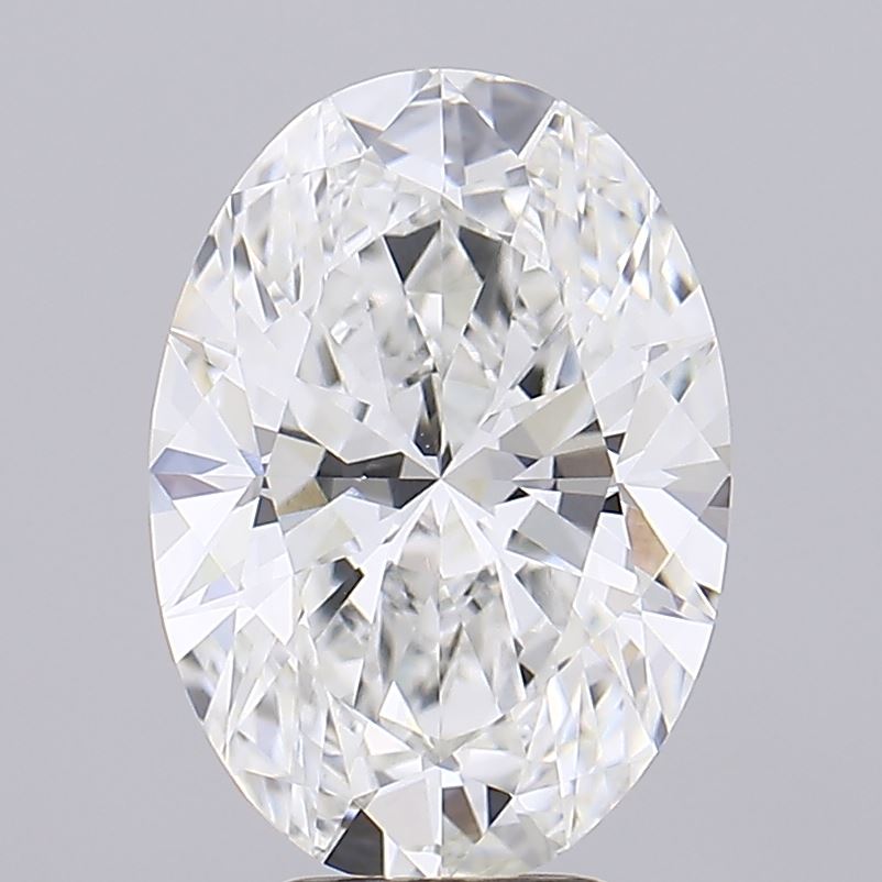 5.59 ct. oval Lab Grown Diamond front image