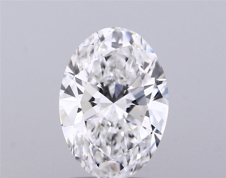 2.08 ct. oval Lab Grown Diamond front image