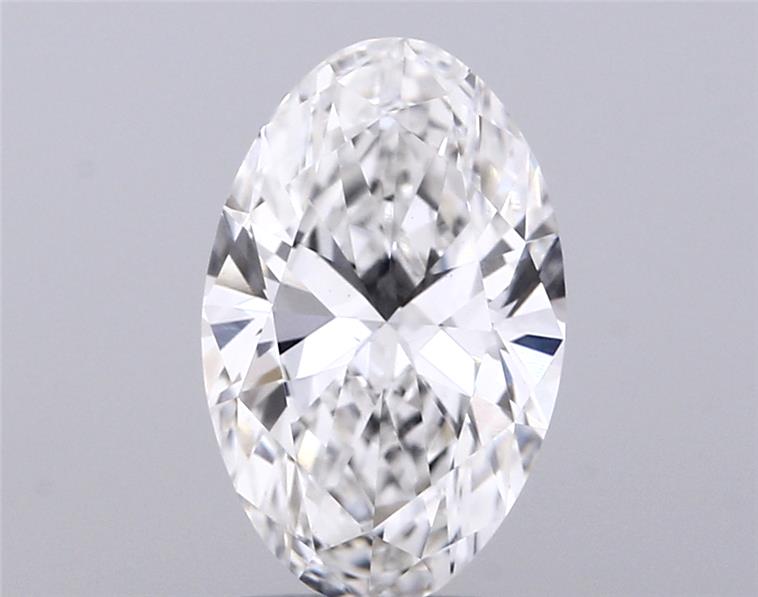2.09 ct. oval Lab Grown Diamond front image