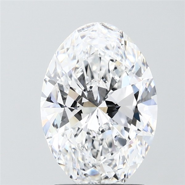 2.09 ct. oval Lab Grown Diamond front image