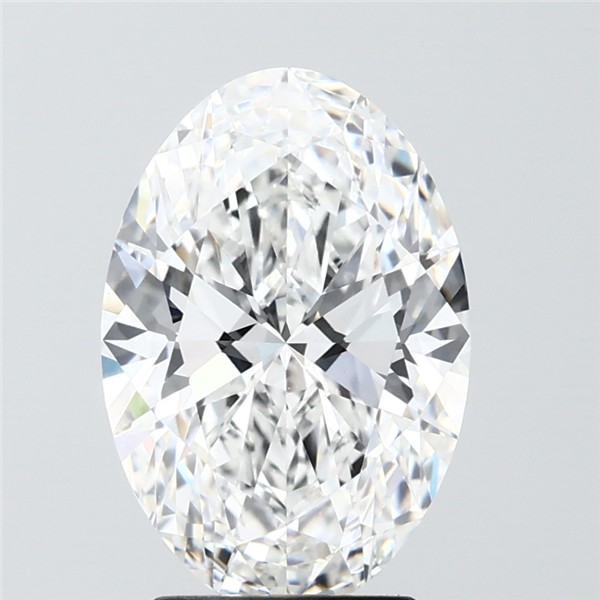 3.09 ct. oval Lab Grown Diamond front image