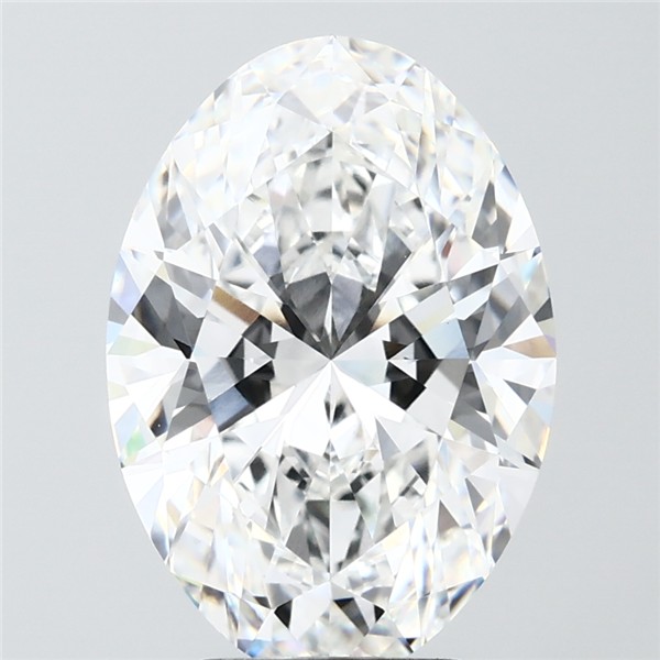 5.07 ct. oval Lab Grown Diamond front image