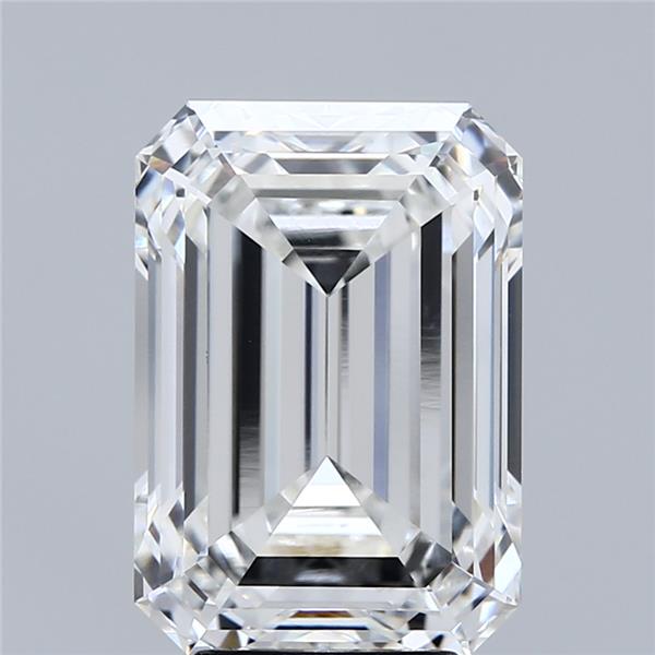 6.08 ct. emerald Lab Grown Diamond front image
