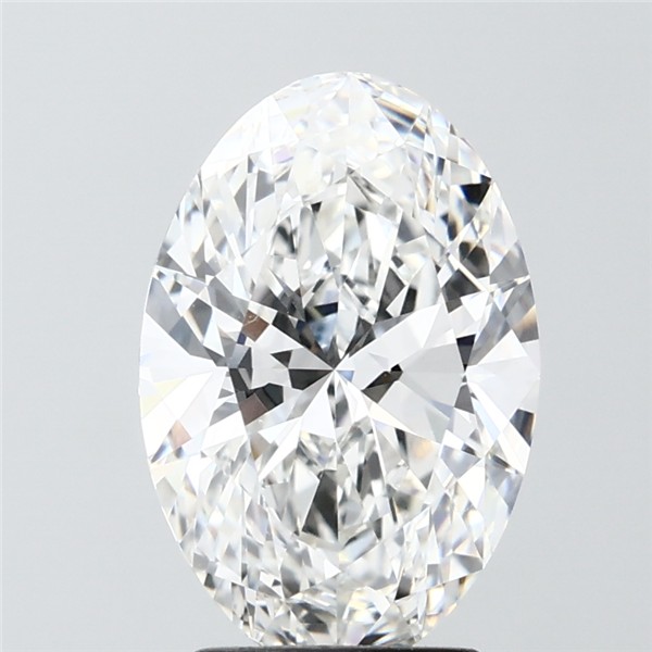 3.07 ct. oval Lab Grown Diamond front image