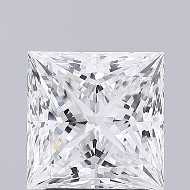2.09 ct. princess Lab Grown Diamond front image