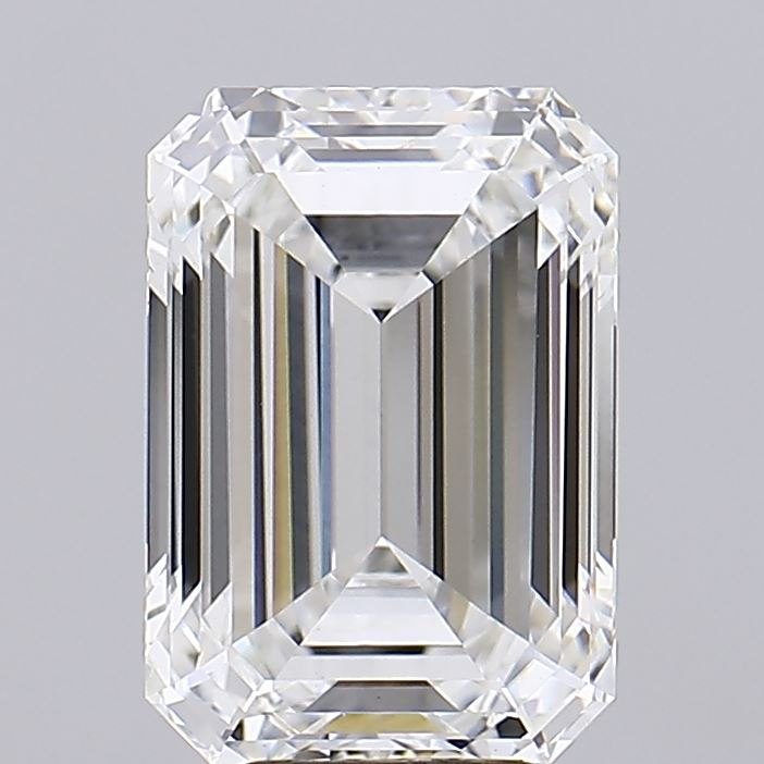 6.08 ct. emerald Lab Grown Diamond front image