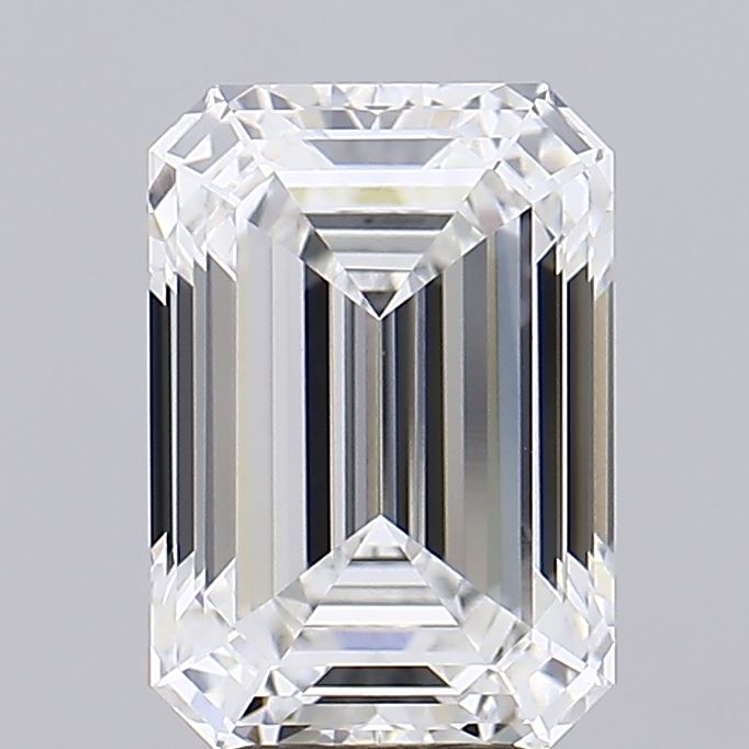 5.59 ct. emerald Lab Grown Diamond front image