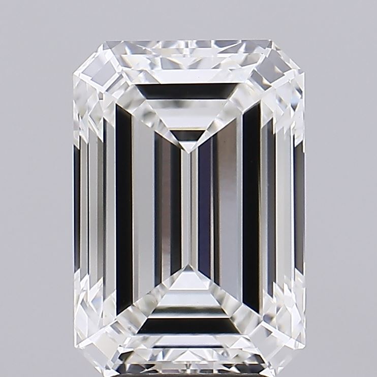 5.02 ct. emerald Lab Grown Diamond front image