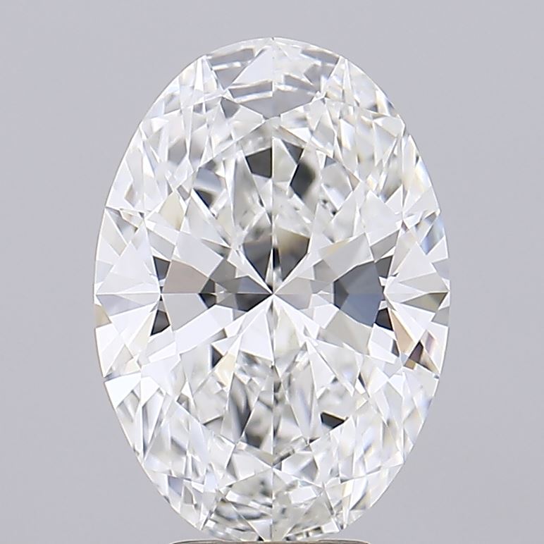 5.07 ct. oval Lab Grown Diamond front image