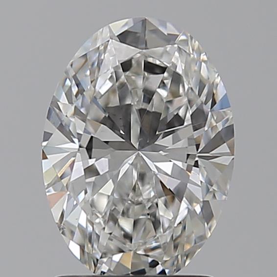 1.58 ct. oval Lab Grown Diamond front image