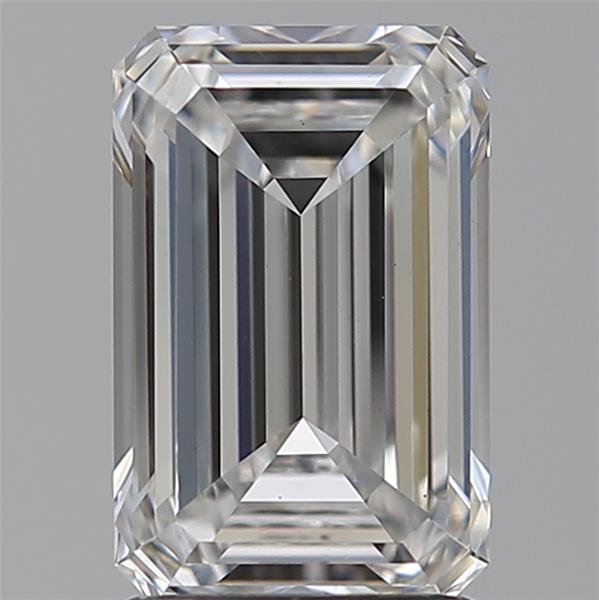 2.01 ct. emerald Lab Grown Diamond front image