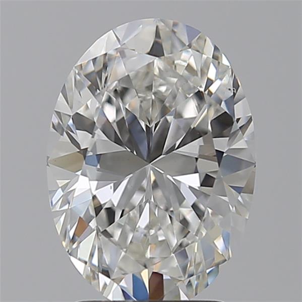 2.57 ct. oval Lab Grown Diamond front image