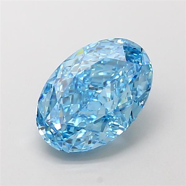 3.07 ct. oval Lab Grown Diamond front image