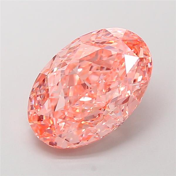 5.03 ct. oval Lab Grown Diamond front image