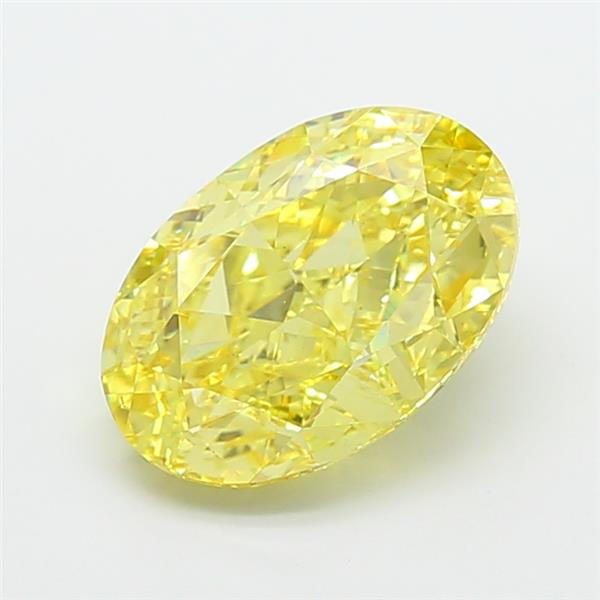 5.06 ct. oval Lab Grown Diamond front image