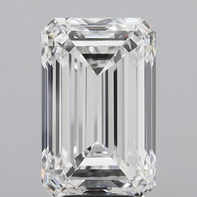 6.04 ct. emerald Lab Grown Diamond front image
