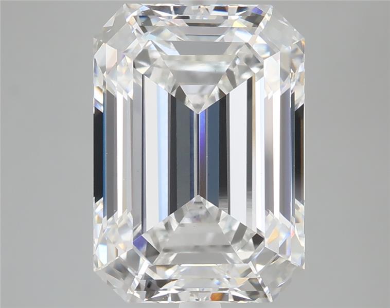 6.03 ct. emerald Lab Grown Diamond front image