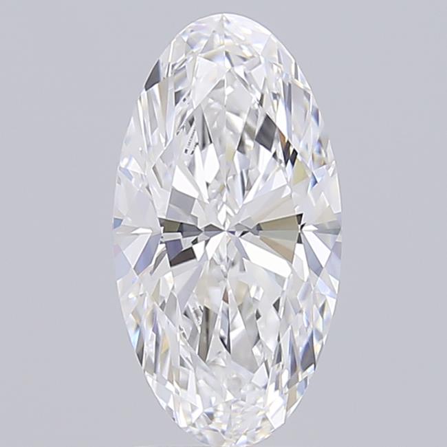 3.02 ct. oval Lab Grown Diamond front image