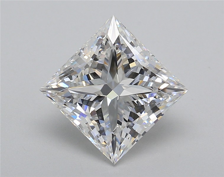 3.02 ct. princess Lab Grown Diamond front image