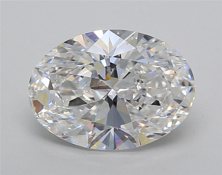 3.01 ct. oval Lab Grown Diamond front image