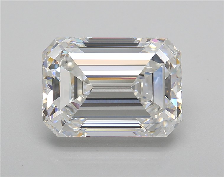 5.02 ct. emerald Lab Grown Diamond front image