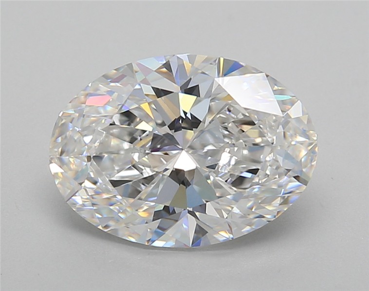 3.01 ct. oval Lab Grown Diamond front image