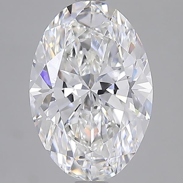 3.01 carat f VVS2 EX Cut IGI oval diamond