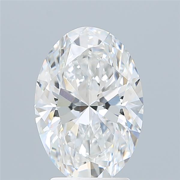 3.03 ct. oval Lab Grown Diamond front image